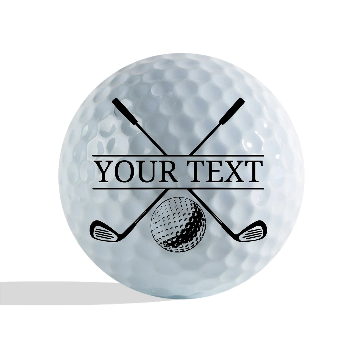 Slandas Customization Your Text Golf Ball Stamp