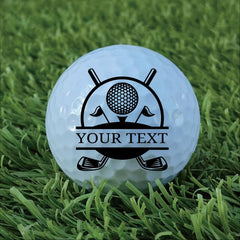 Slandas Customized with Name Golf Ball Stamp