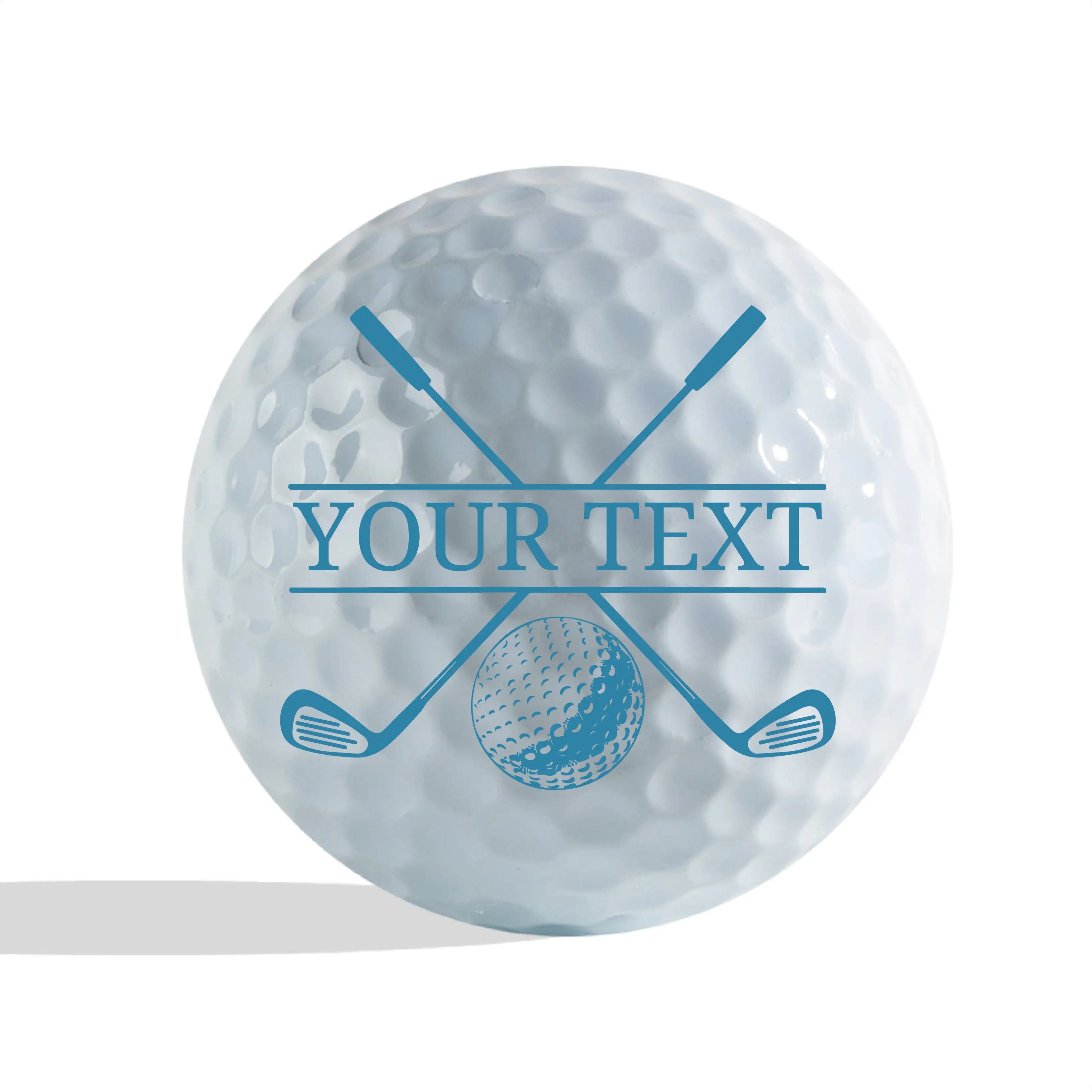 Slandas Customization Your Text Golf Ball Stamp