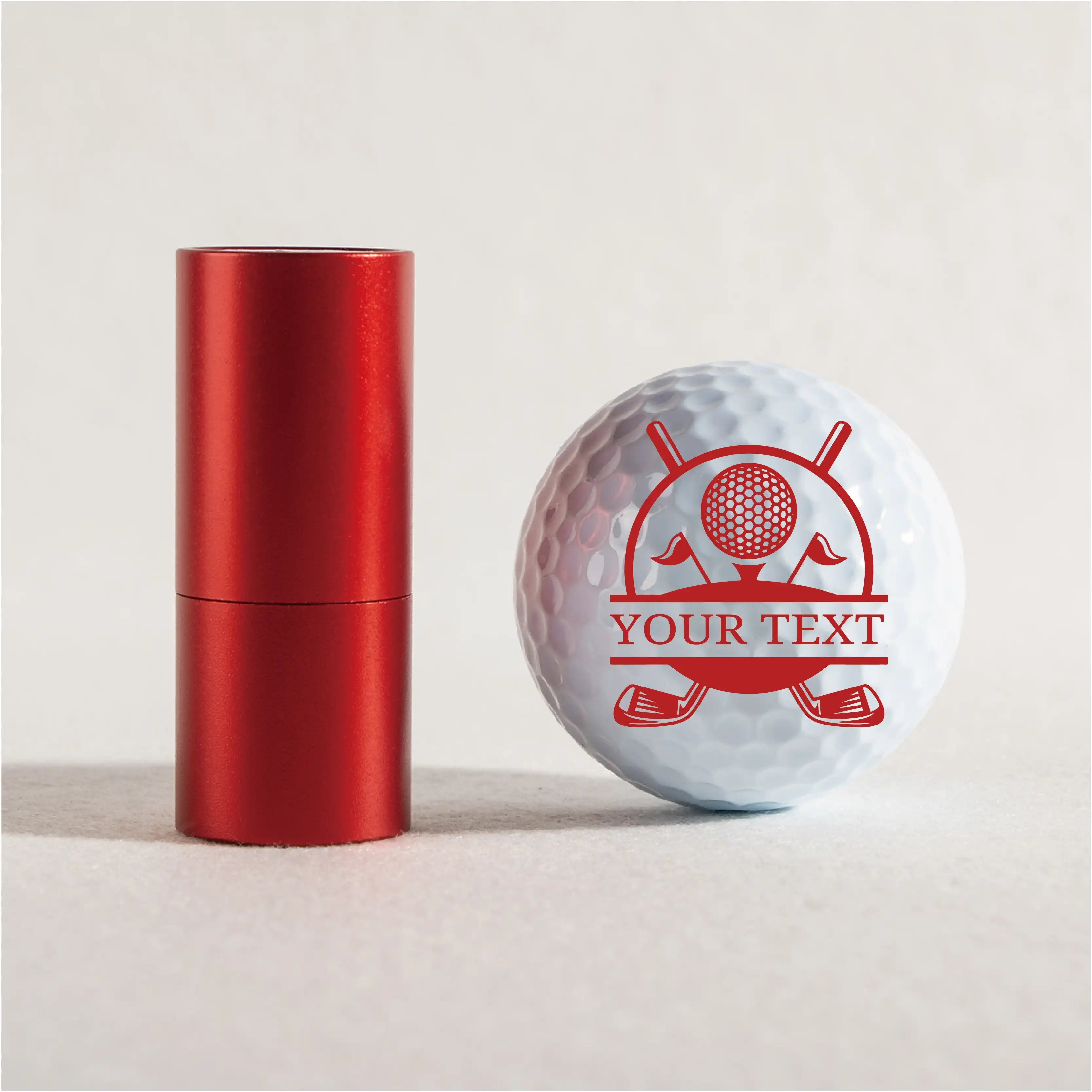 Slandas Customized with Name Golf Ball Stamp