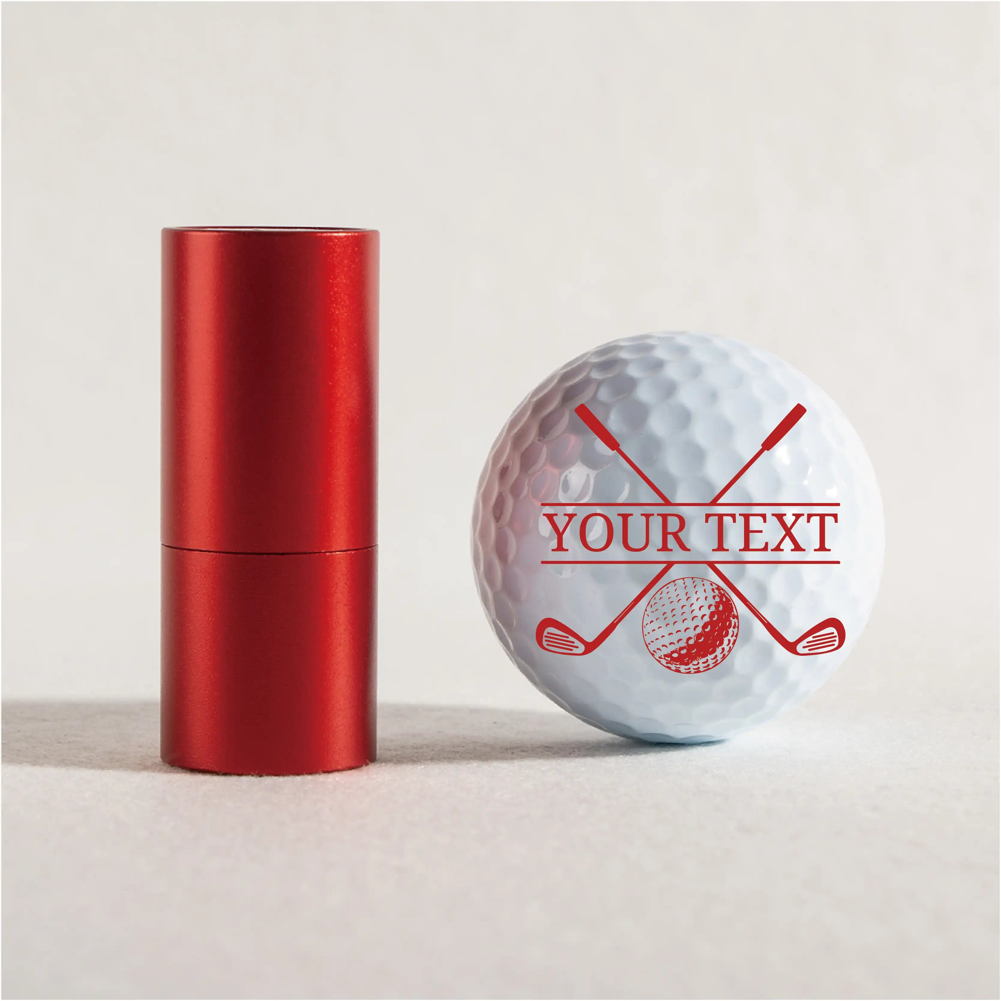 Slandas Customization Your Text Golf Ball Stamp