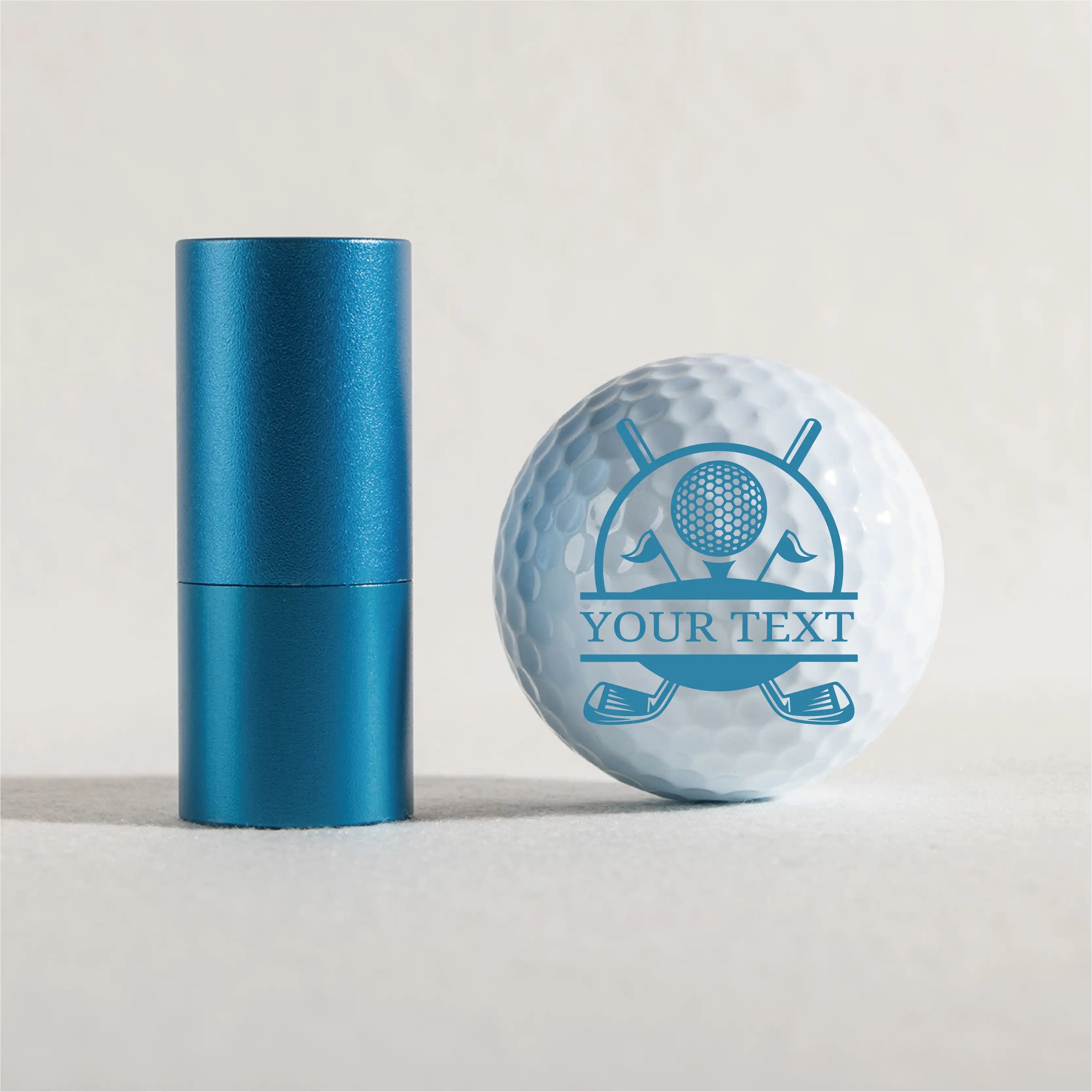 Slandas Customized with Name Golf Ball Stamp