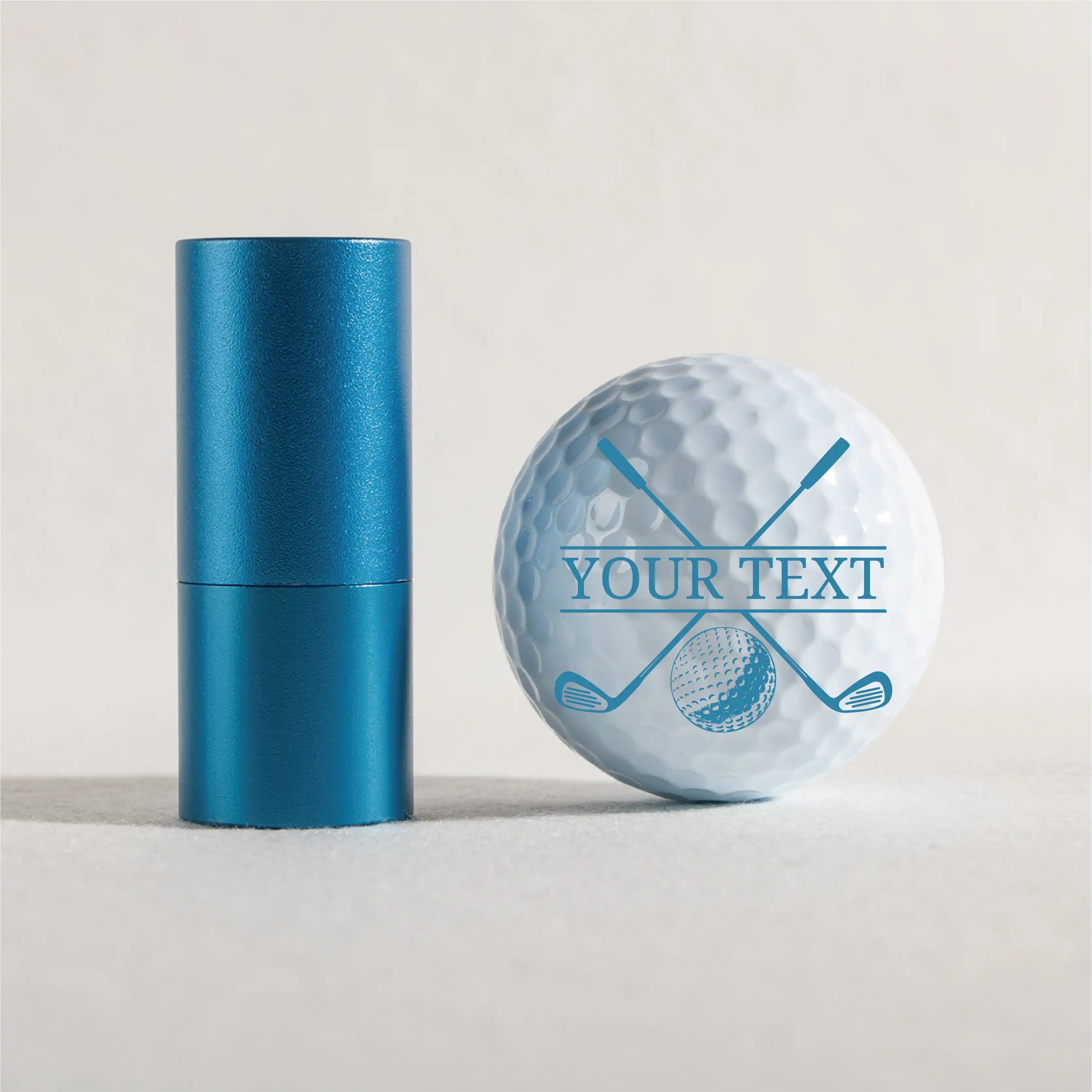 Slandas Customization Your Text Golf Ball Stamp