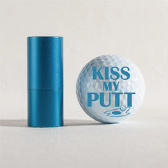 Slandas Kiss My Putt Golf Ball Stamp Set