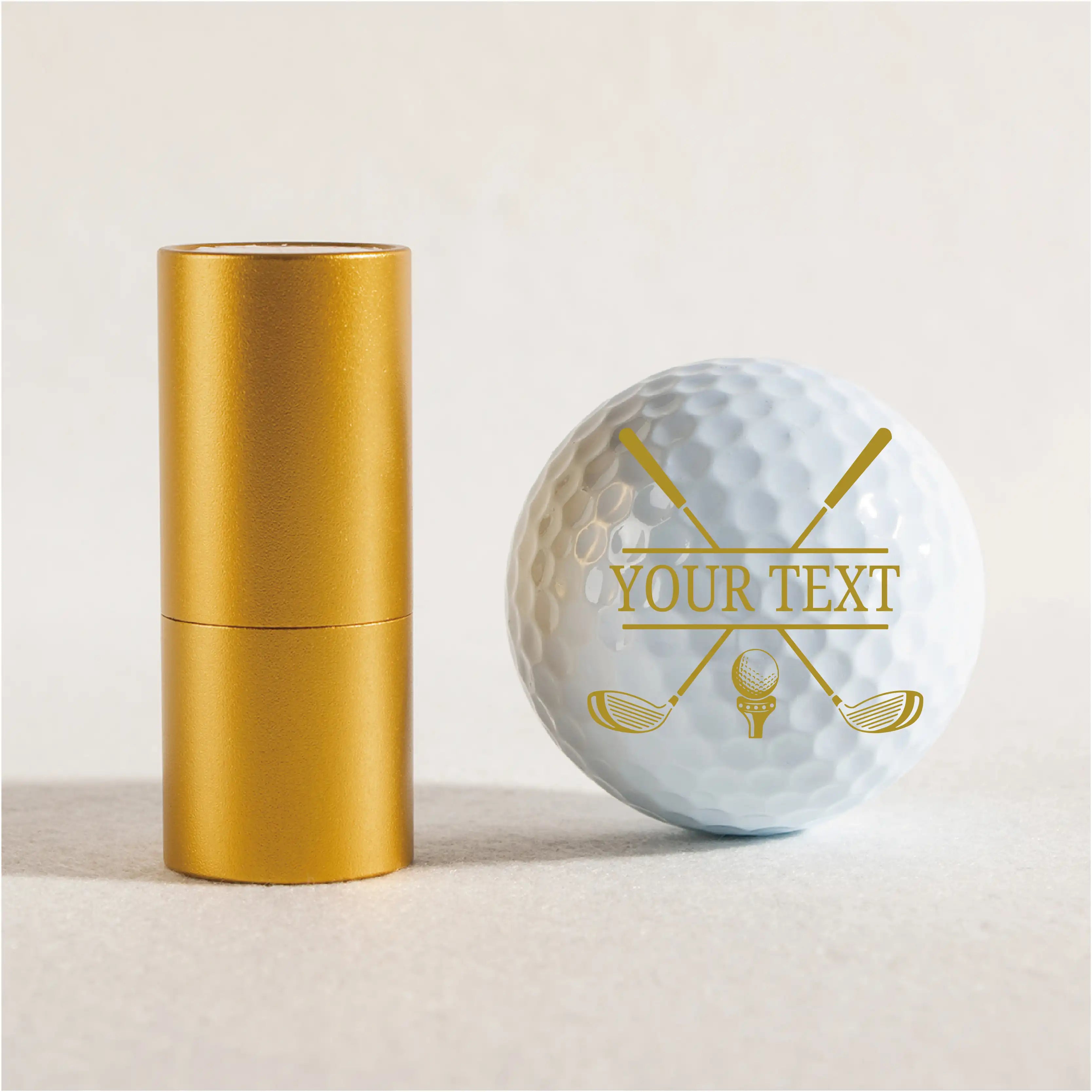 Slandas Personalized Golf Ball Stamp Set