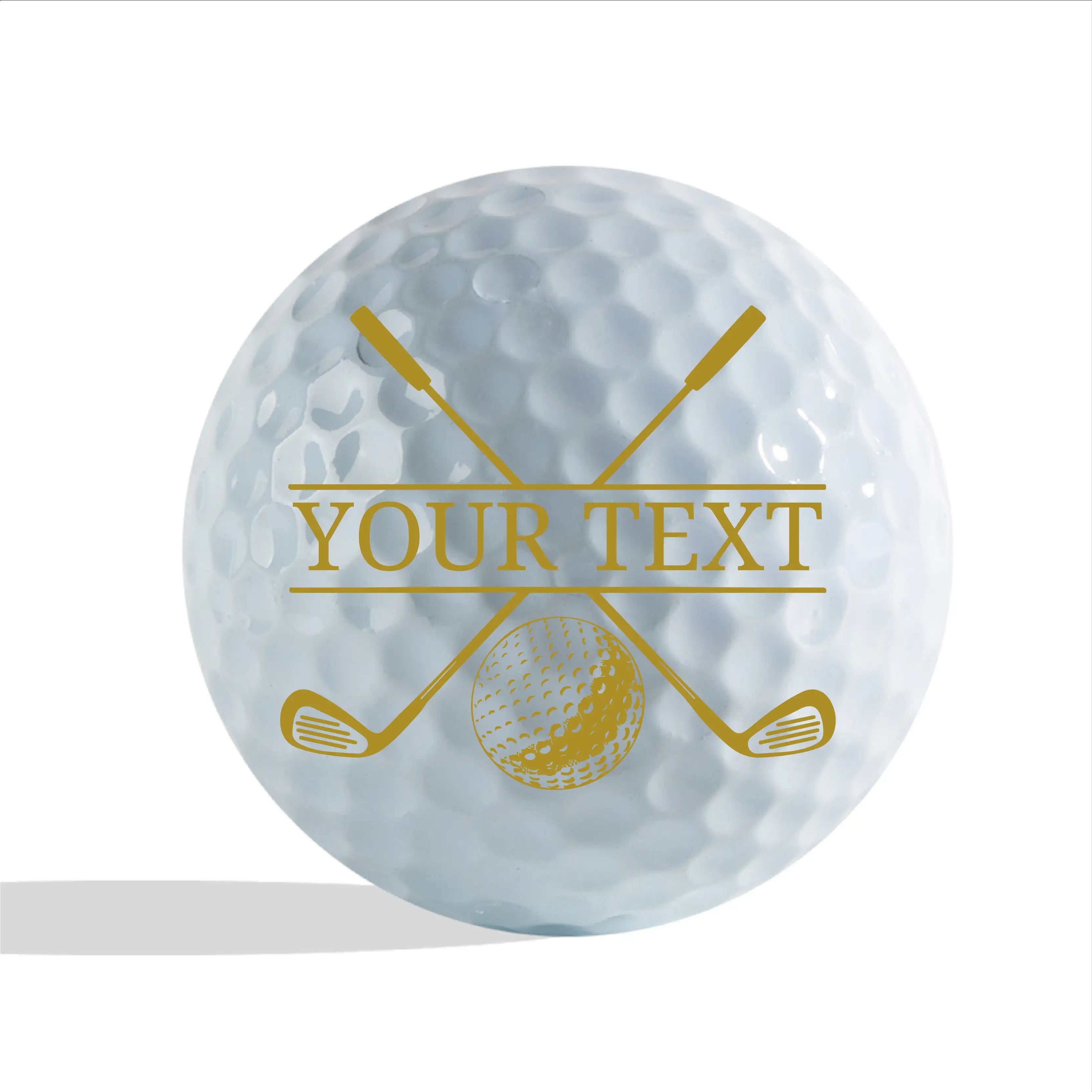 Slandas Customization Your Text Golf Ball Stamp