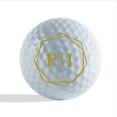 Slandas Custom Initial Golf Ball Stamp in Any Design