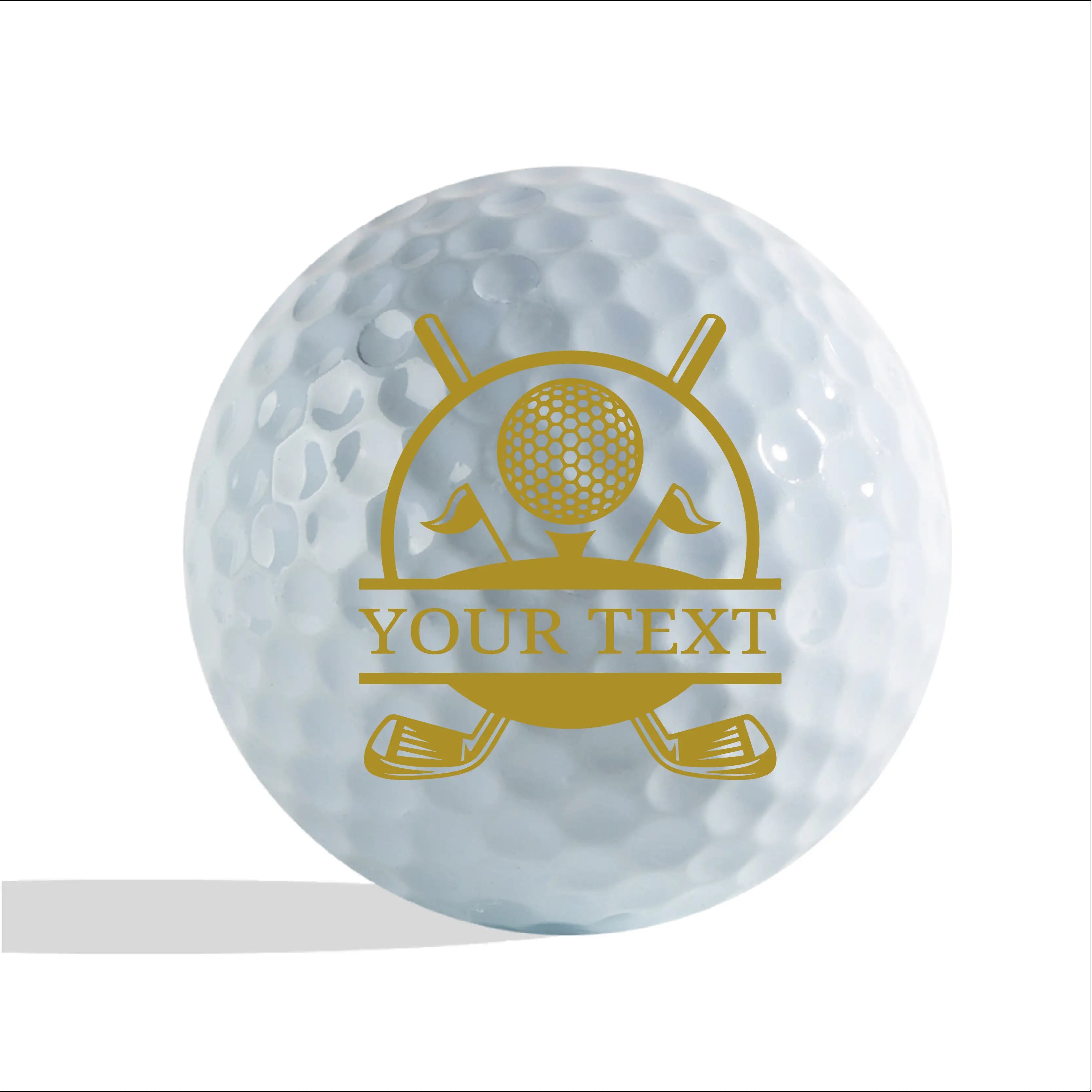 Slandas Customized with Name Golf Ball Stamp