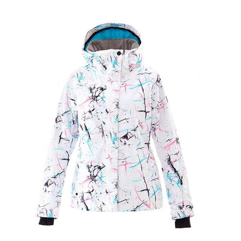 Women's SMN Winter Fashion Colorful Metropolis Ski Jacket