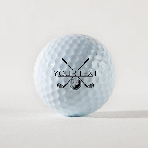 Slandas Customization Your Text Golf Ball Stamp Set