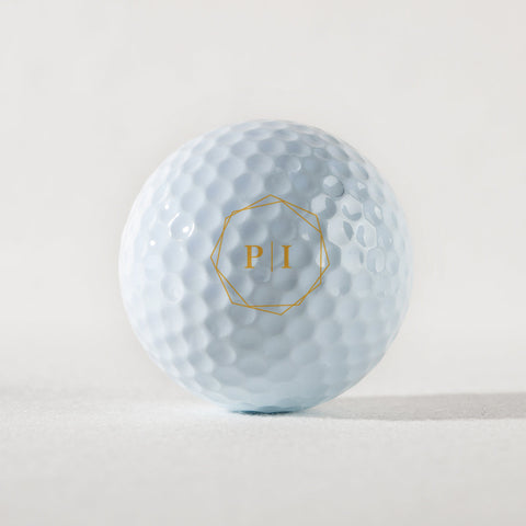 Slandas Custom Initial Golf Ball Stamp Set in Any Design